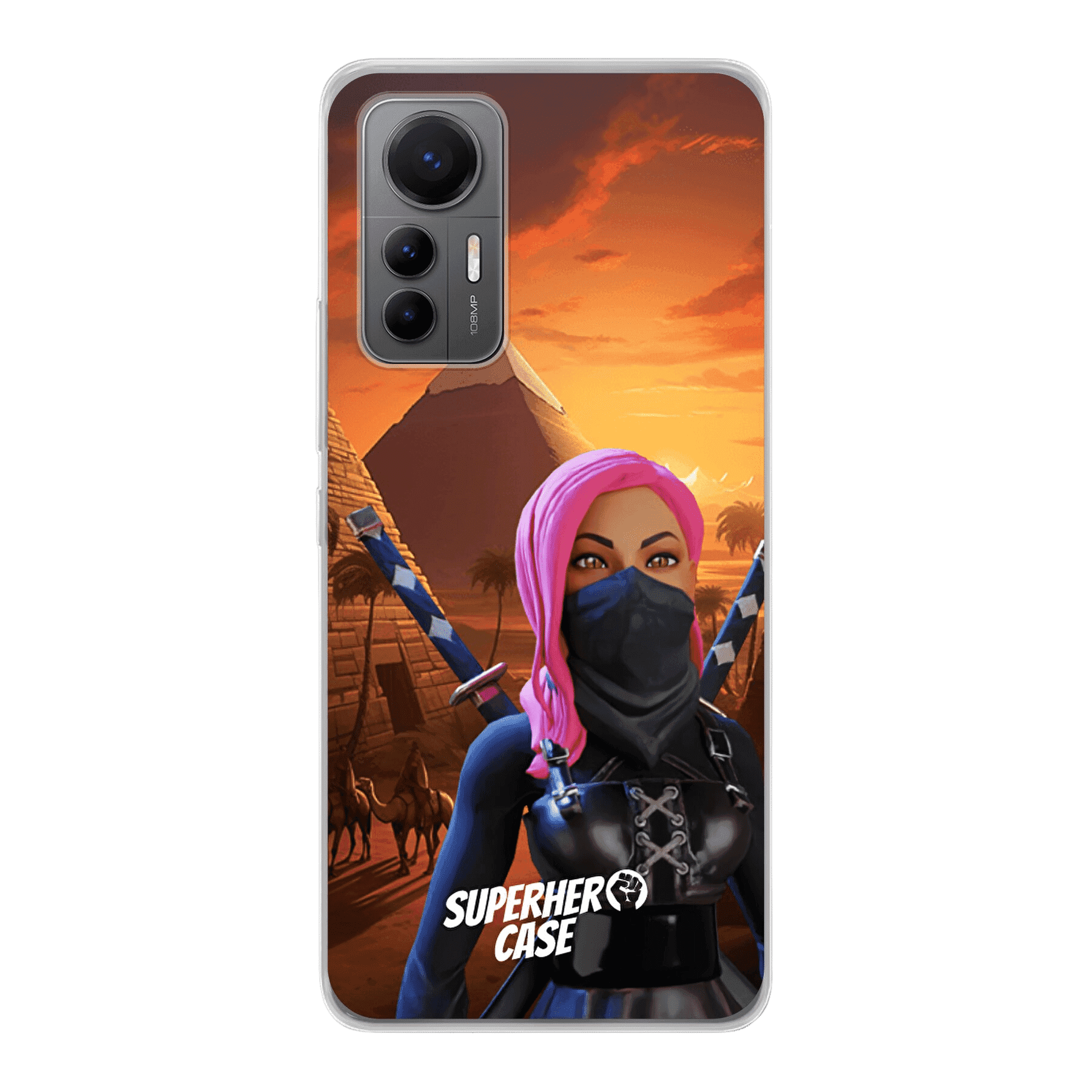 Phone Case with a Ninja in Egypt